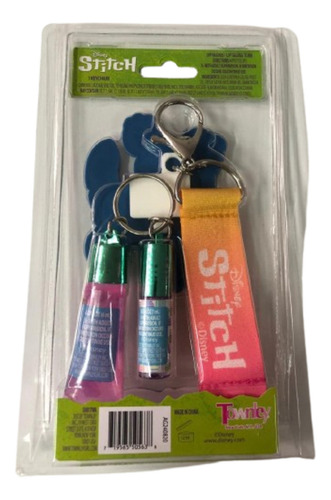 Chaveiro Disney Stitch Com Brilhos Labiais