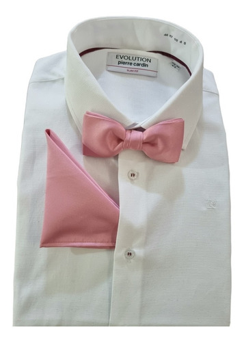 Fajilla Con Pañuelo Y Moño Adulto Ajustable Smoking 3 Piezas Palo De Rosa