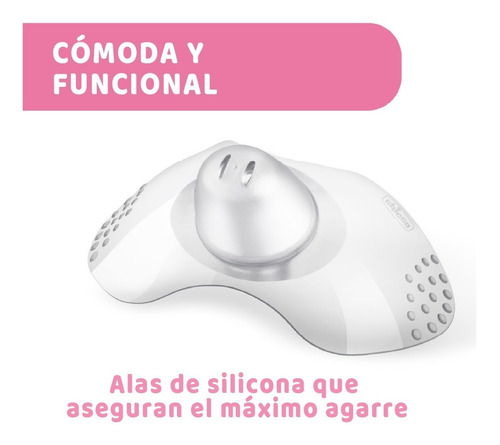 Imagen 5 de 10 de Pezonera Silicona Skintoskin S-m M-l