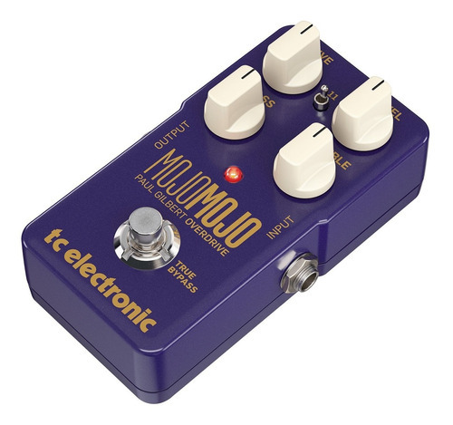 Tc Electronic Mojomojo Overdrive Paul Gilbert Pedal Guitarra Color Azul