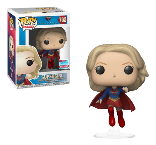 Funko Pop! Original Dc #708 Supergirl + Protector De Acetato