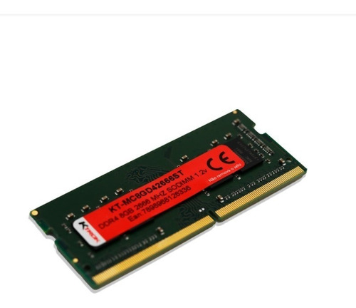 Memoria Ktrok 8gb Ddr4 2666mhz Sodim Kt-mc8gd4266s