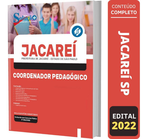 Apostila Prefeitura Jacareí Sp - Coordenador Pedagógico