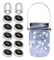 Comprar Vookry Solar Mason Jar Lights - 10 Pack 30 Led Mason Jar Luc