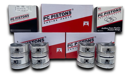 Pistones Ford Fiesta Power-ecosport-ka 1.6 Con Anillos 030