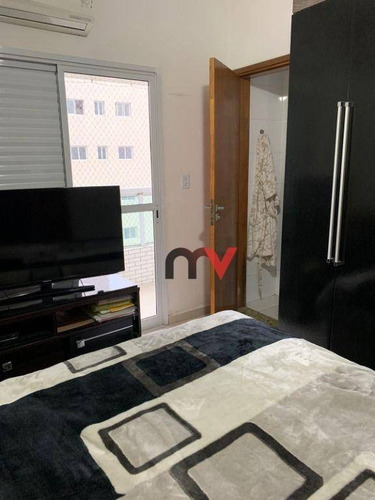 Imagem 14 de 18 de Apartamento À Venda, 92 M² Por R$ 560.000,00 - Canto Do Forte - Praia Grande/sp - Ap1271