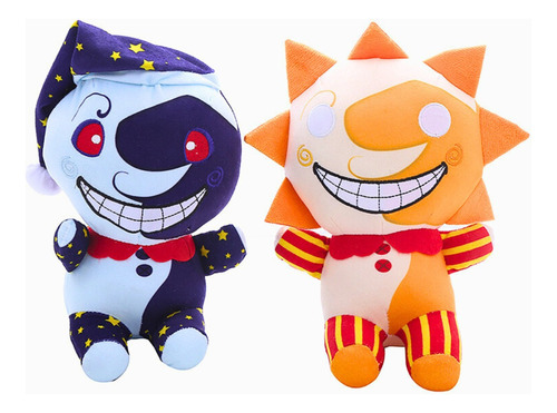 Muñecos De Peluche Sol Y Luna Figuras Five Nights At Freddys