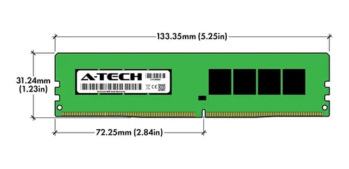 A-tech Ram, 32gb (2x16gb), Ddr4, 2133mhz, Dimm, Cl15