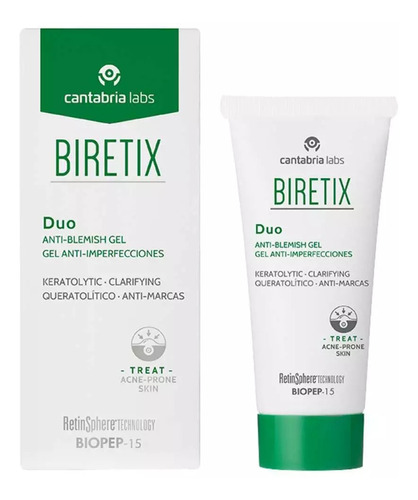 Cantabria Biretix Duo 30ml Gel Anti-imperfecciones