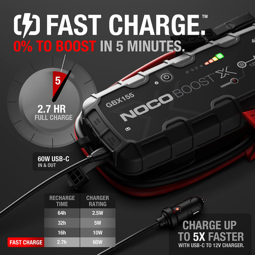Arrancador Portátil De Litio 4250a 12v Para Automóviles