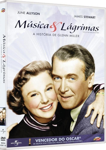 Música & Lágrimas - A História De Glenn Miller - Dvd - Novo