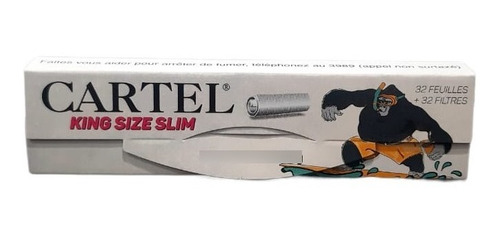 Imagen 1 de 5 de Papel Para Armar Cartel King Size Blanqueado + Filtros Sedas