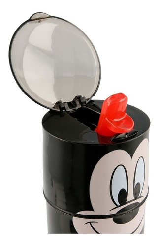 Vaso Infantil Para Niños Con Tapa Mickey Mouse