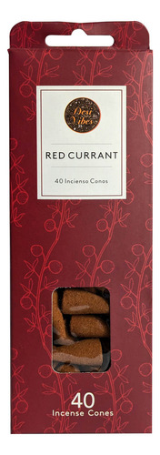 Incienso En Cono Aroma Red Currant 40 Conos Desi Vibes