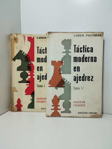 Táctica Moderna En Ajedrez (tomos 1 Y 2) - Ludek Pachman (Usado)