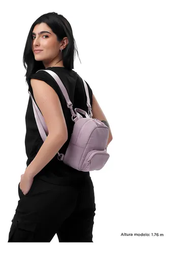 Morral Mochila En Para Mujer Violeta Claro Yuen Totto