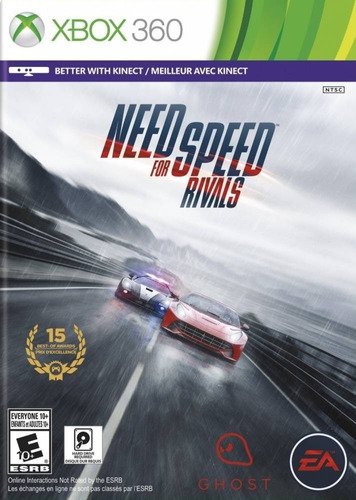 Need For Speed Rivals Xbox 360 Mídia Física Lacrado Pt Br