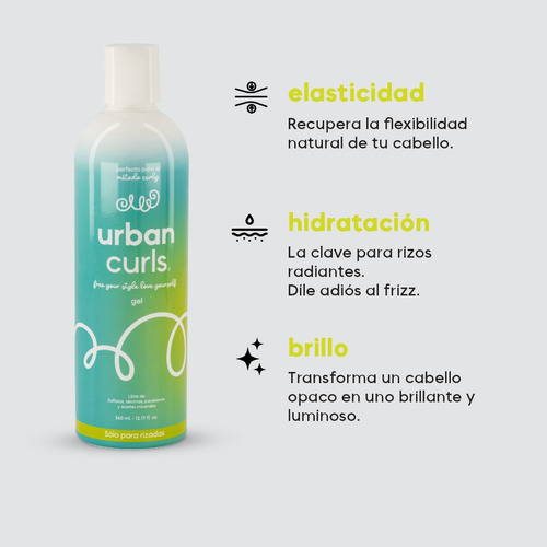 Pack Crema Modeladora Y Gel Urban Curls + Regalo Sorpresa
