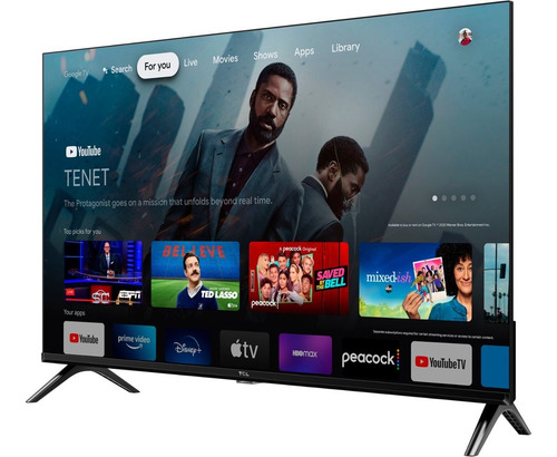 Pantalla Tcl 32 Pulgadas Smart Google Tv 32s356 1080p Lcd (Reacondicionado)