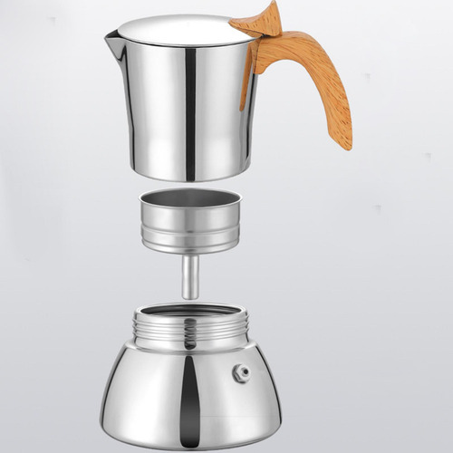 Cafetera De Café Expreso Para Estufa, Olla De Camping,