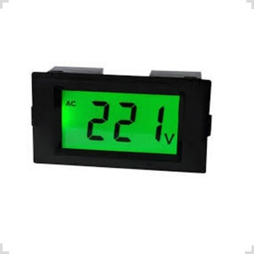 Voltimetro Digital Lcd Verde 0-19.9vdc Alim 9-12vdc Cnsckj