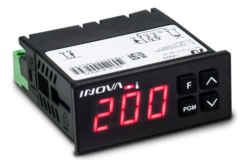 Controlador Temperatura Termostato Inova Inv-kc1-01-n1-h-r10