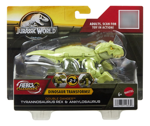Jurassic World Dinosaurio Juguete T.rex A Ankylosaurus