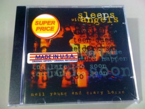 Neil Young Sleeps With Angels Cd Lacrado Importad Frete 5,99
