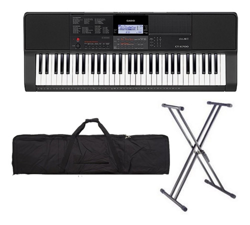 Combo Casio Ct-x700 Teclado Base Estuche