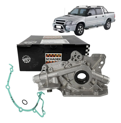 Bomba Oleo Motor S10 Pickup 2.4 8v 2007 2008 Origin Schadek