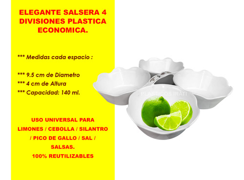 6 Servilleteros + 6 Salseras Agarradera Y 6 Saleros