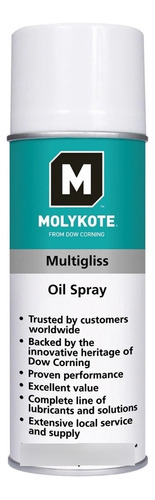 Aerosol Multiuso Molykote Multigliss Spray X 250cm3