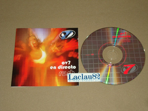 Ov7 En Directo Rush 2001 Columbia Cd Onda Vaselina