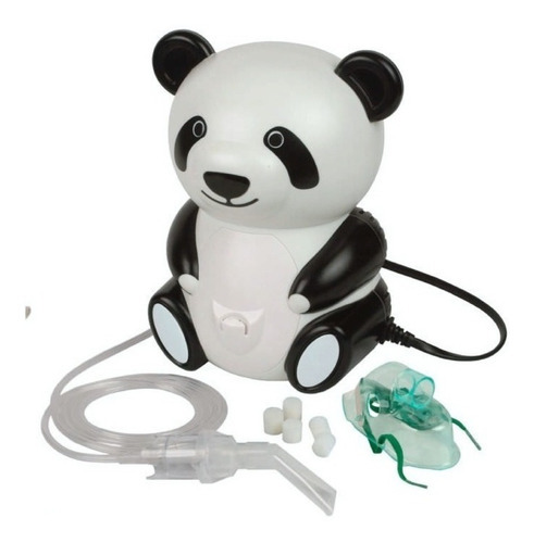 Compresor Nebulizador Panda Pediatrico /adult Color Blanco