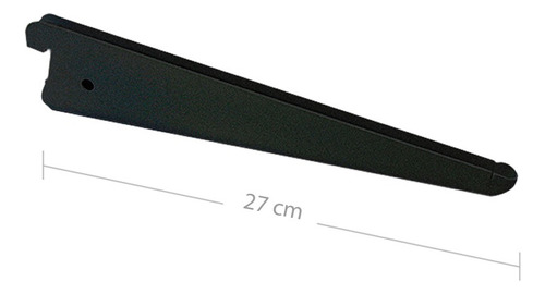 2 Mensulas Soportes Graduables Doble Enganche 27 Cm Ducasse