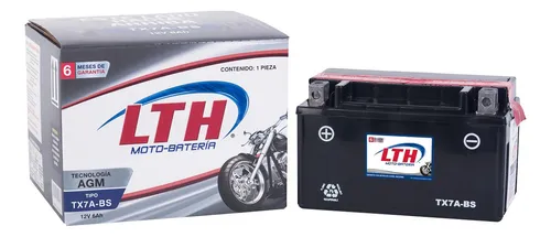 comprar Batería Moto Lth Vento Screamer 300 300cc - Tx7a-bs
