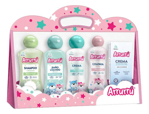 Kit De Aseo Para Bebe Arrurru