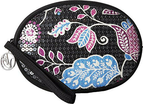 Wristlet Oval Shimmer Floral