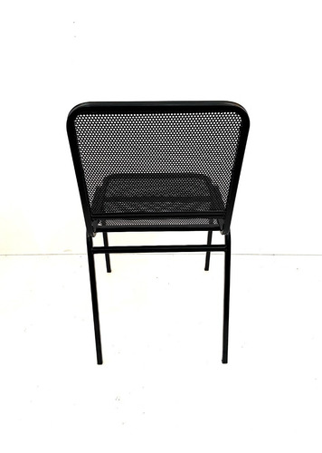 Imagen 4 de 10 de Silla Chapa Metálica Resto Bares Interior Exterior Diseño
