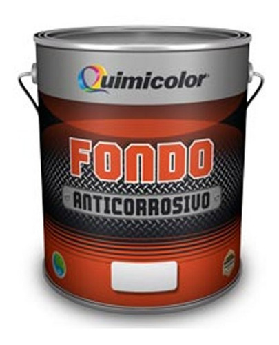 Fondo Anticorrosivo Blanco  1/4g  Quimicolor