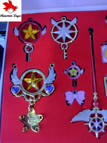 Imagen 2 de 3 de Set De Accesorios Sakura Card Captor Medidas: 20*15*3 Cm