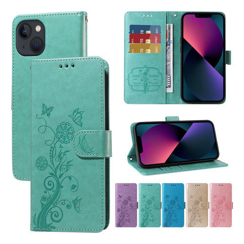 Funda De Piel Tipo Cartera Para Honor X7 X7a X7b X7c