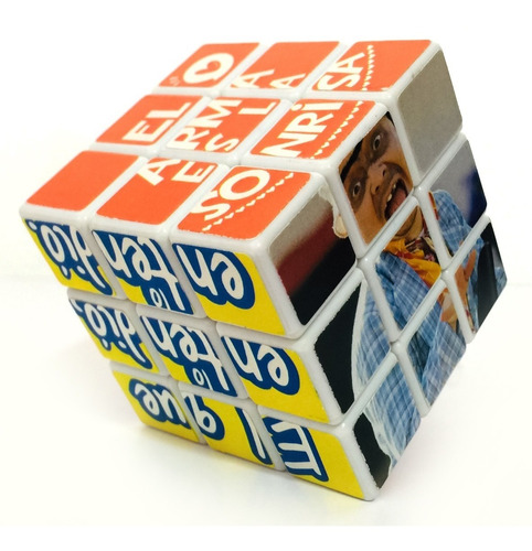 Imagen 1 de 4 de Cubo Rubik Personalizado Con Fotos