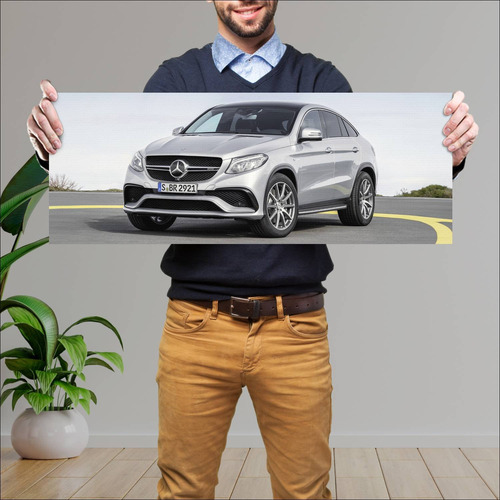 Cuadro 30x80cm Auto 2015 Mercedes Amg Gle 63 Cou 384