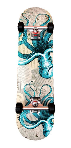 Skate Patineta Profesional Zaragoza Octopus 100a 32 Inch 