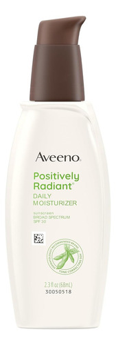 Hidratante Facial Diario Aveeno Positivamente Radiante Con FPS 30 68ml