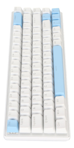 Teclado Para Juegos Usb 68 Teclas Blue N Key Rollover 10 Rgb