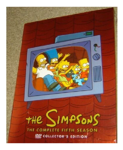 Los Simpsons Temporada 5 (dvd, 2009, 4 Discos) Ingles Origin