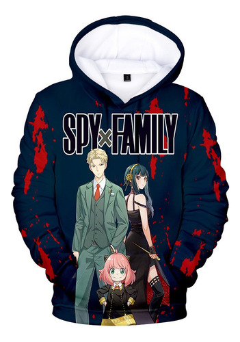 Db Sudadera Con Capucha Spy X Family Kawaii Forger Anya For Ni