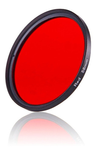 Filtro De Color 58mm Rojo
